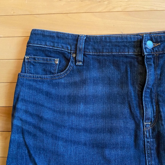 L.L.Bean jean skirt - Picture 2 of 3